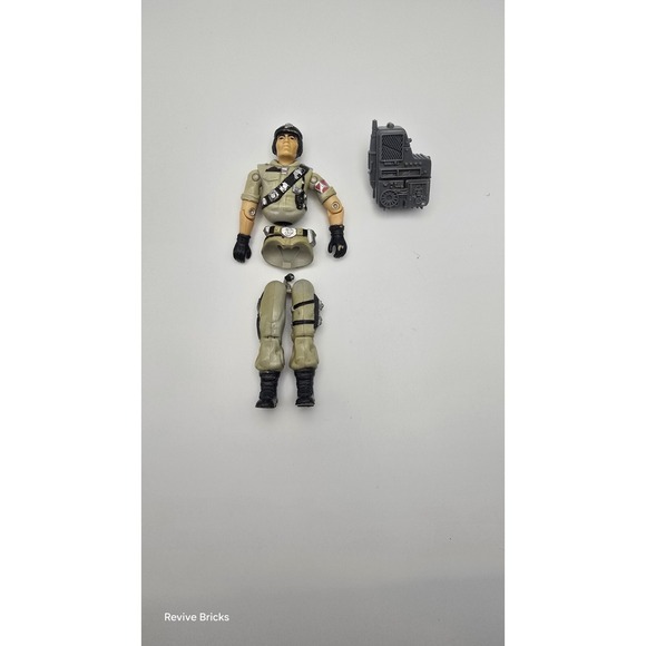 Hasbro Other - Vintage 1986 Hasbro G.I. Joe Mainframe V1 3.75"‎ Action Figure W/ Backpack Great